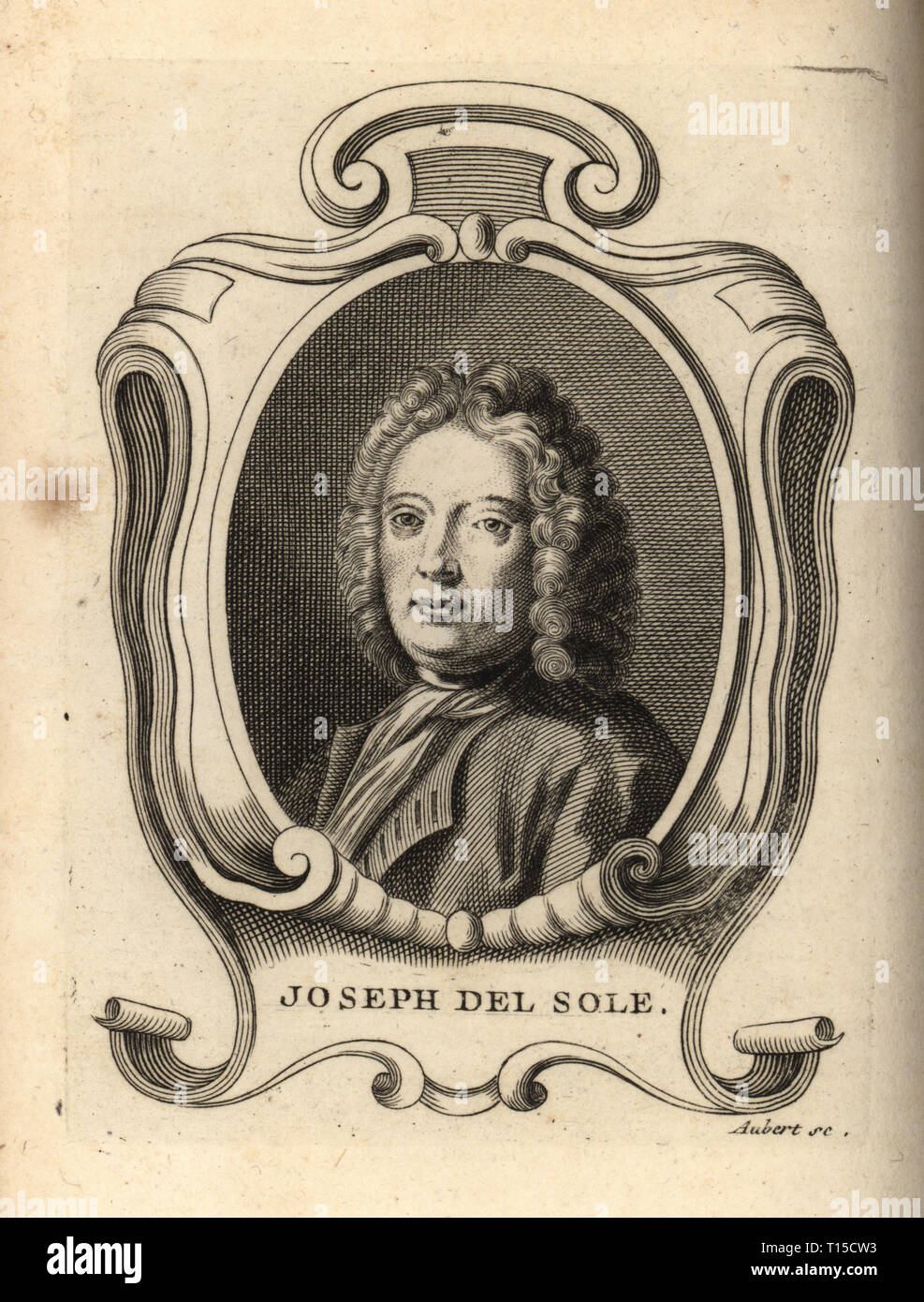 Portrait of Giovanni Gioseffo dal Sole, Italian painter and engraver