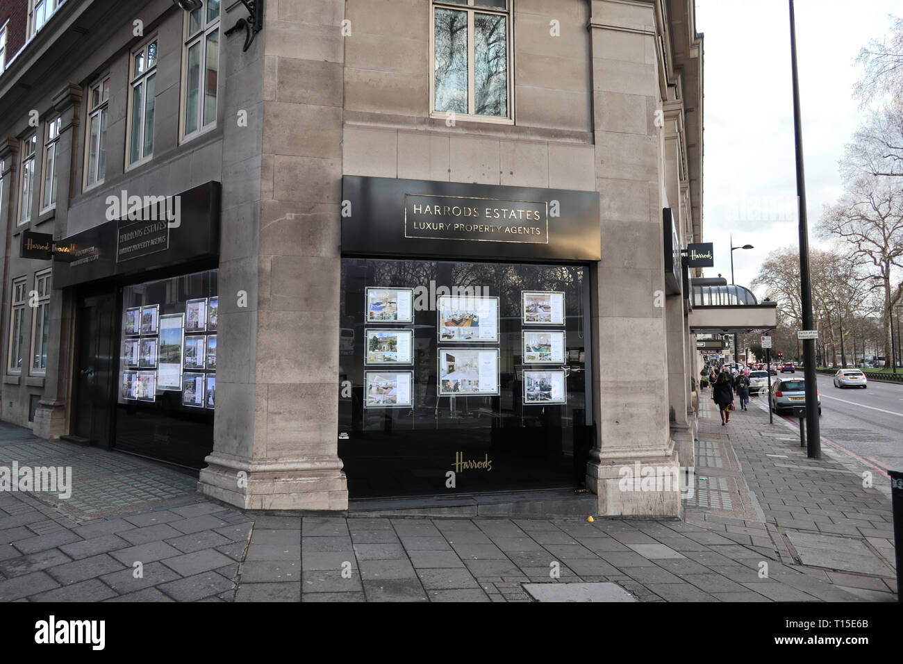 Harrods Estates luxury property agents Park Lane, Mayfair, London