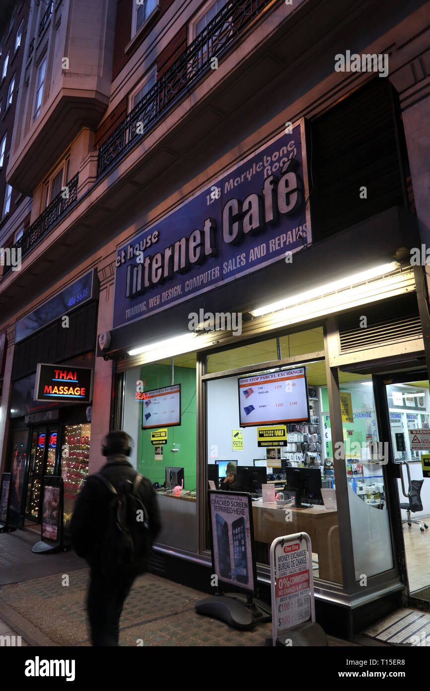 Cafe, London, England, UK Stock Photo Alamy