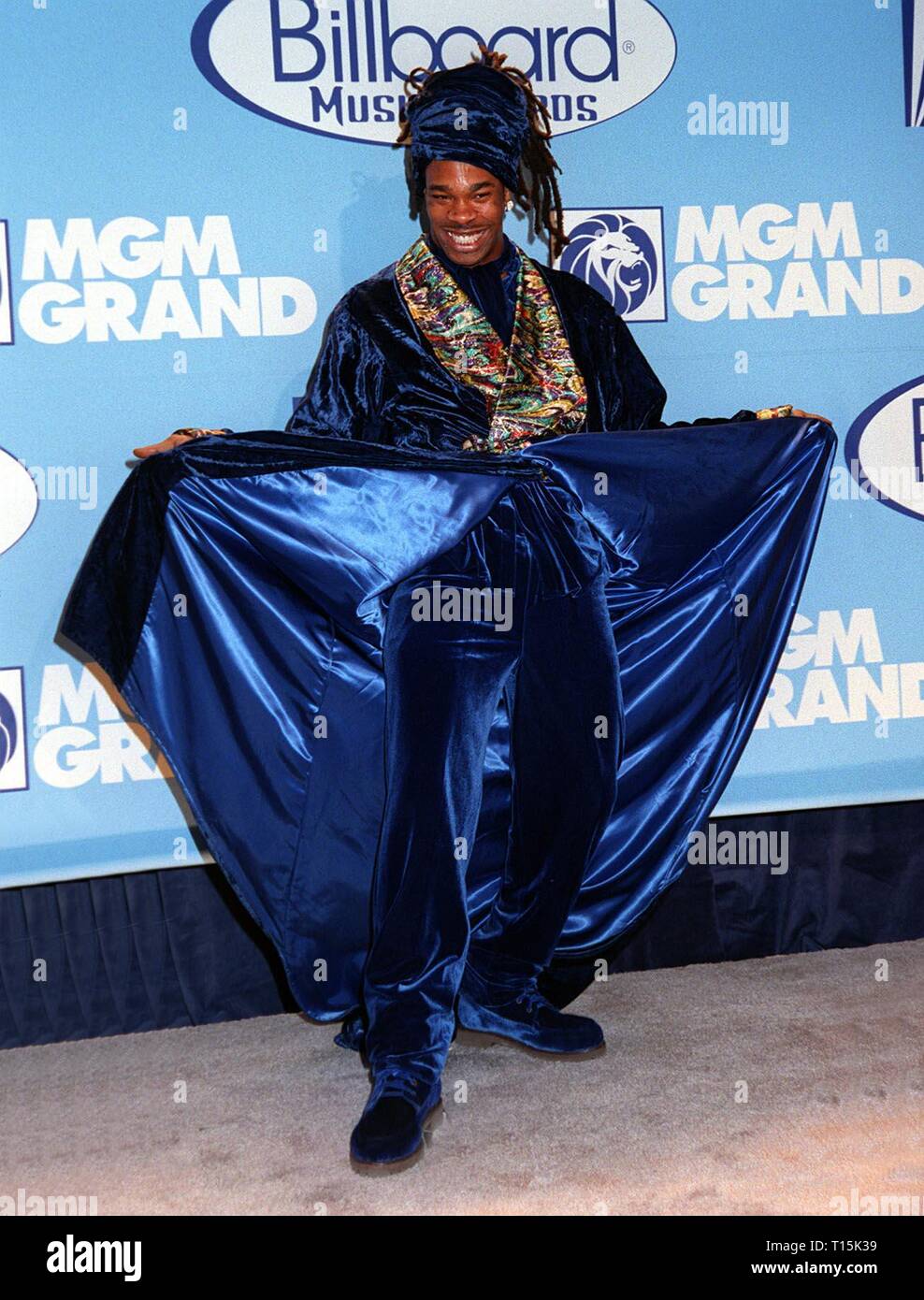 LAS VEGAS, NV. December 09, 1997 Pop star Busta Rhymes at the