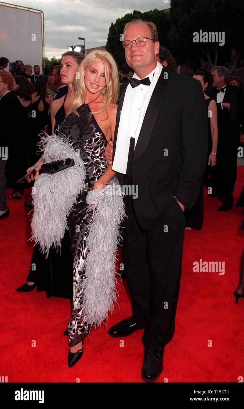 LOS ANGELES, CA. September 15, 1997 Kelsey Grammer & wife Camille(02)