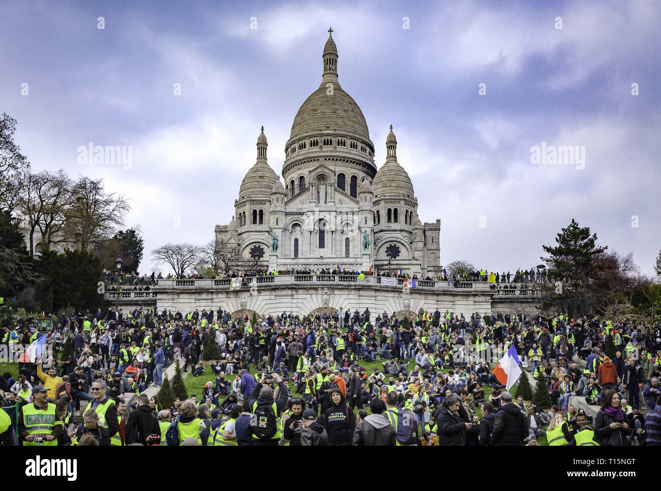 Gilets Jaunes Paris Stock Photos Gilets Jaunes Paris Stock
