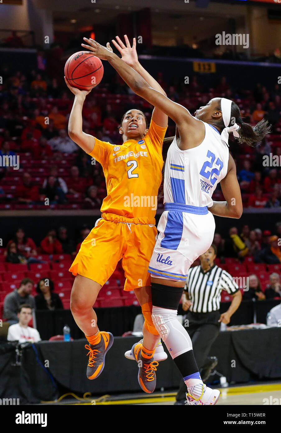 College park md usa 23rd mar 2019 tennessee lady vols guard 2