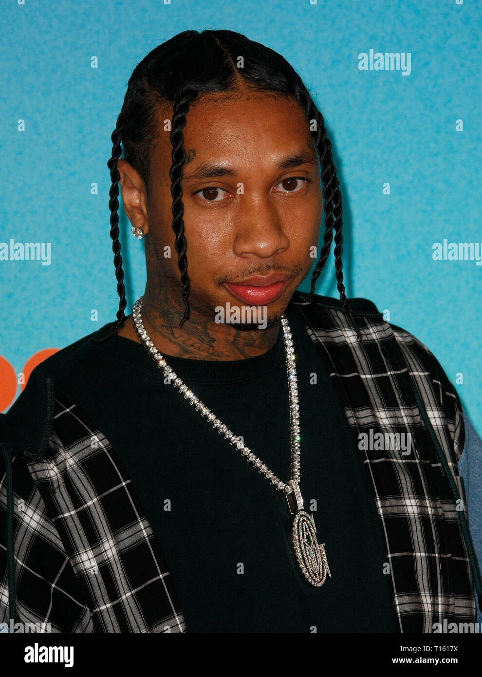 Los Angeles, USA. 23rd Mar, 2019. Tyga attends Nickelodeon's 2019 Kids' Choice Awards at Galen Center on March 23, 2019 in Los Angeles, California. Photo: CraSH for imageSPACE/MediaPunch Credit: MediaPunch Inc/Alamy Live News Stock Photo
