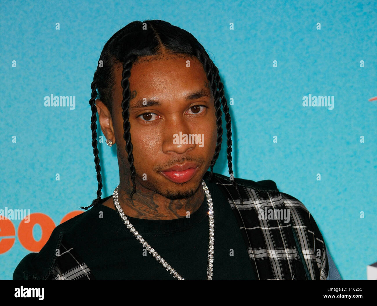 Los Angeles, USA. 23rd Mar, 2019. Tyga attends Nickelodeon's 2019 Kids' Choice Awards at Galen Center on March 23, 2019 in Los Angeles, California. Photo: imageSPACE Credit: Imagespace/Alamy Live News Stock Photo
