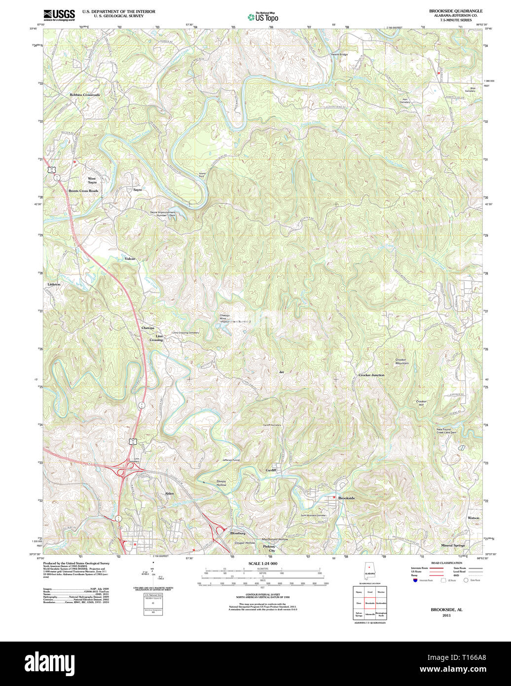 Brookside map hires stock photography and images Alamy