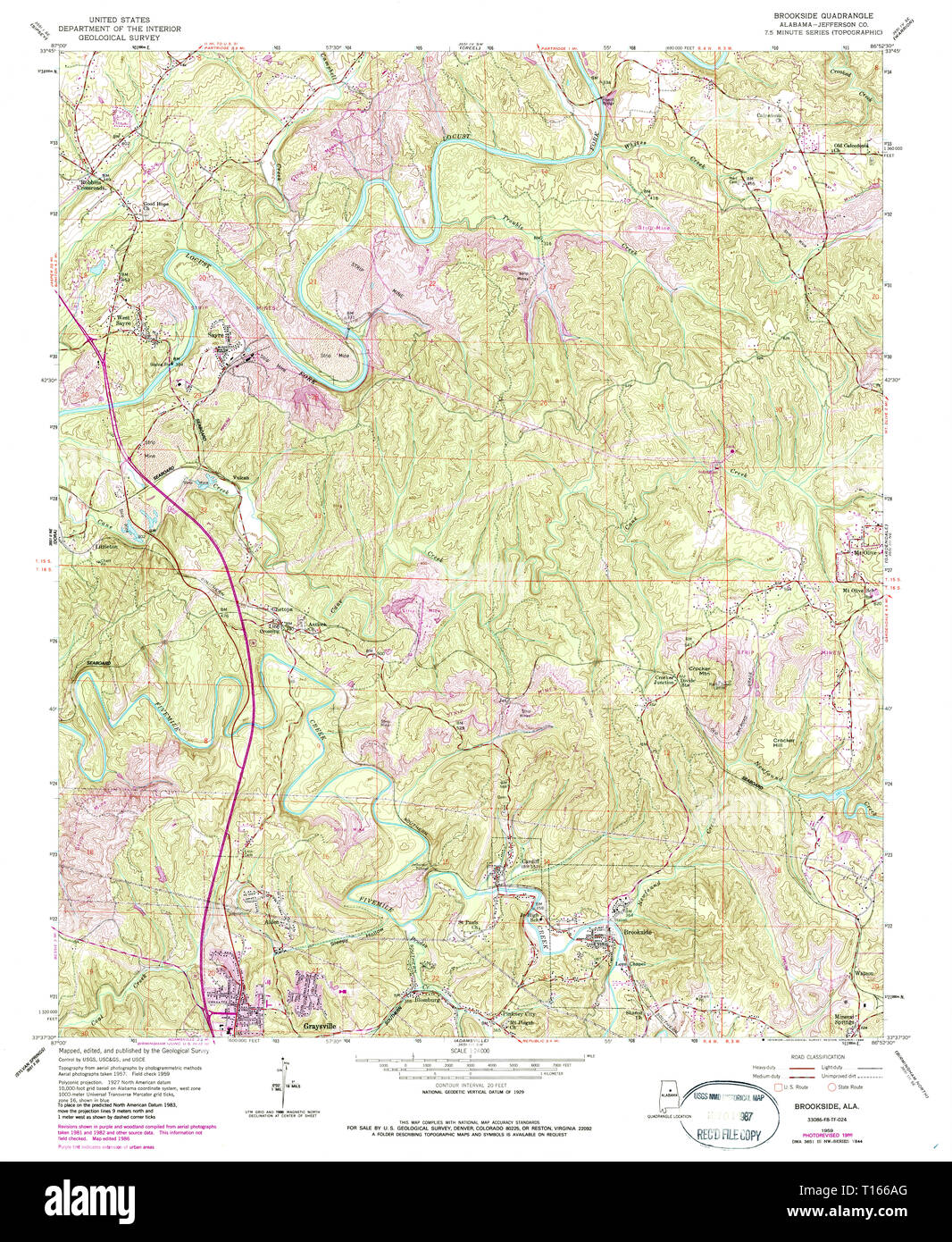 Map of brookside Cut Out Stock Images & Pictures Alamy