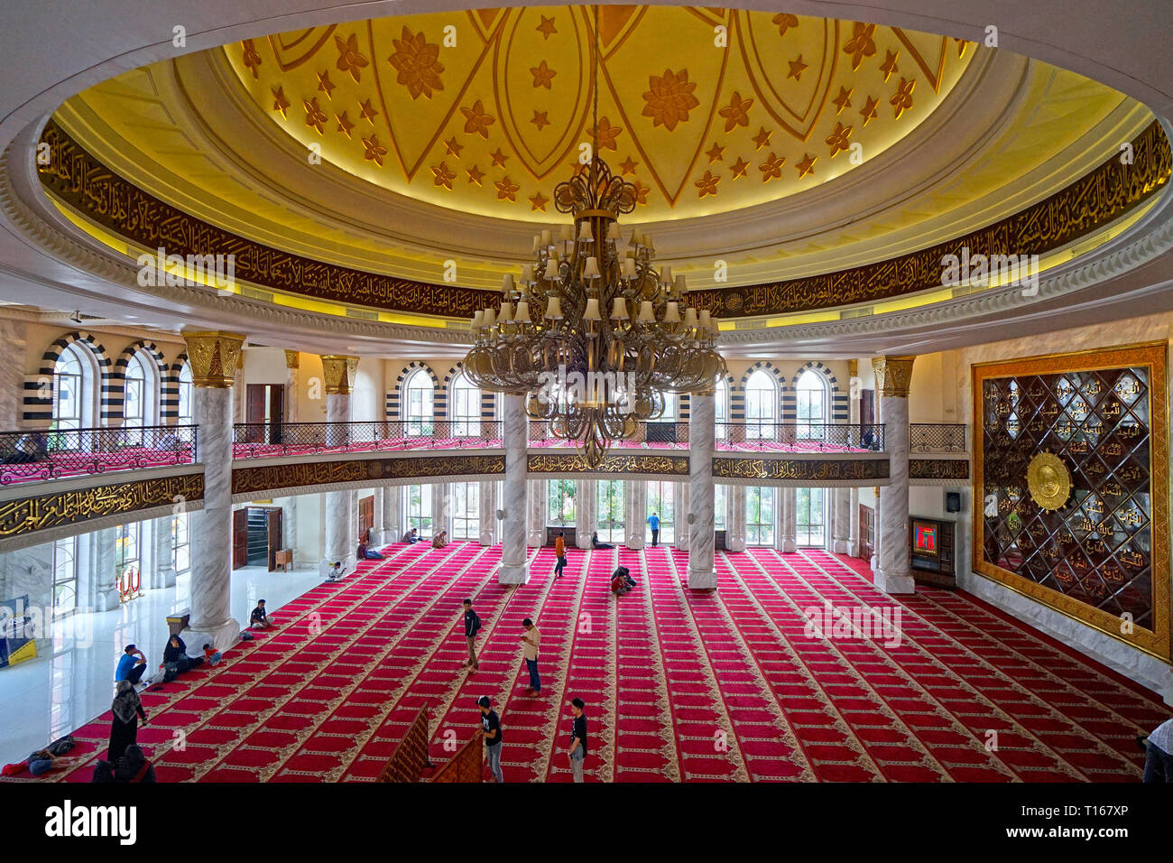 Inside Trans Studio Great Mosque, Bandung, West Java, Indonesia Stock Photo  - Alamy