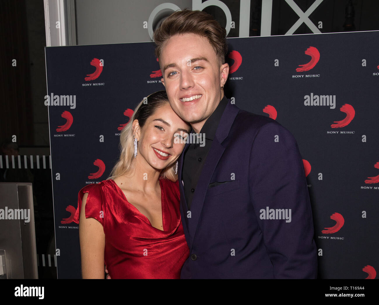 Roman kemp and anne sophie flury hi-res stock photography and images