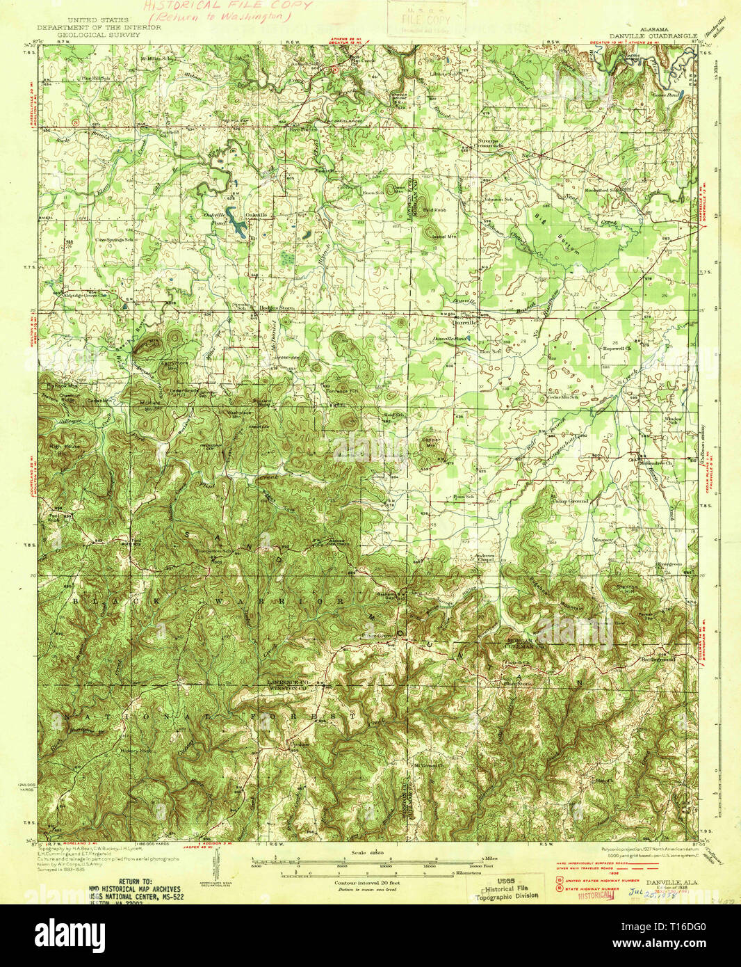 Map of danville hires stock photography and images Alamy