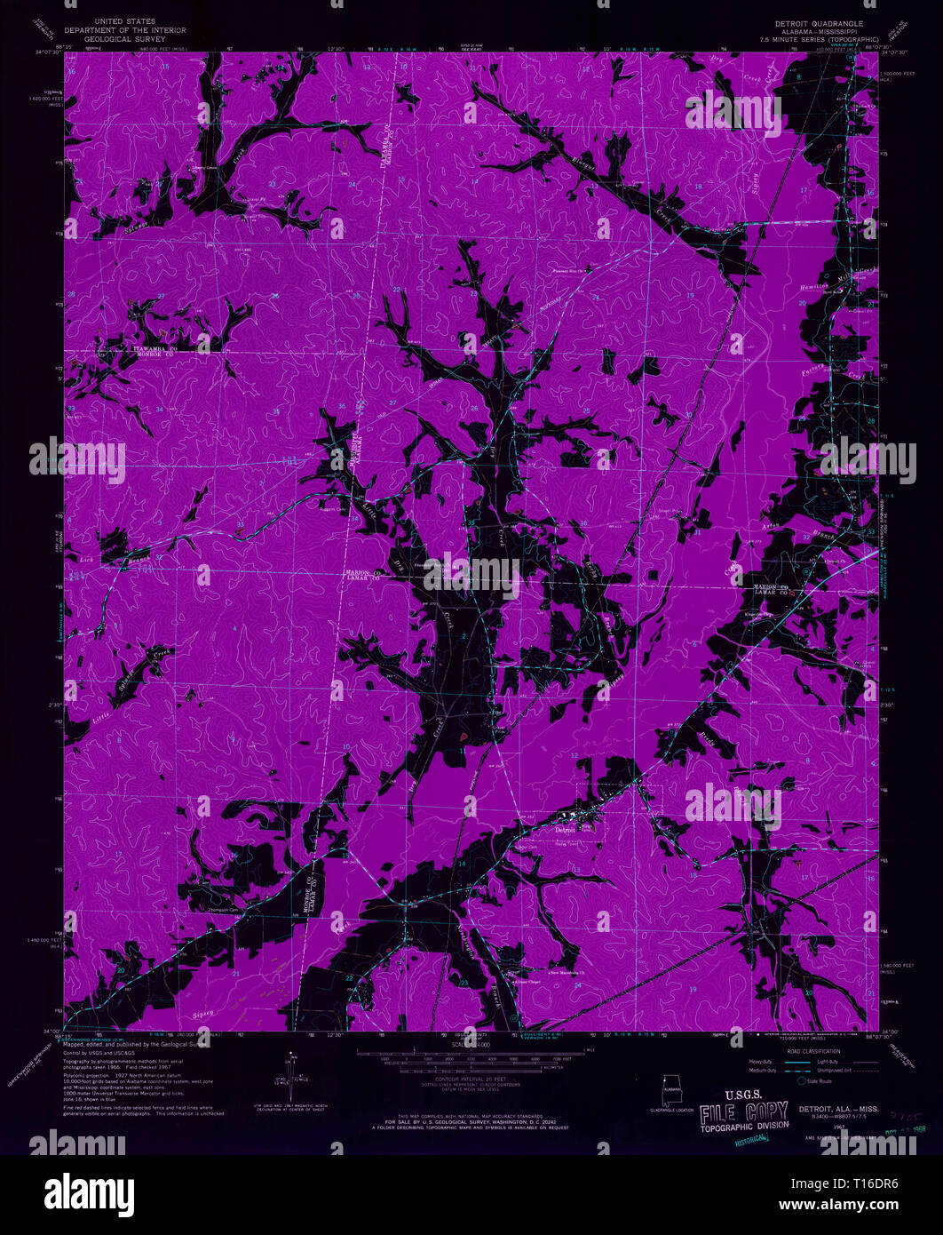 Detroit mapping hi-res stock photography and images - Alamy