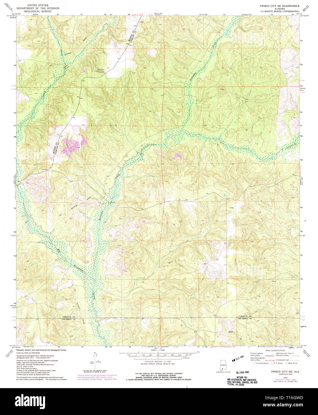 Map of frisco city hires stock photography and images Alamy
