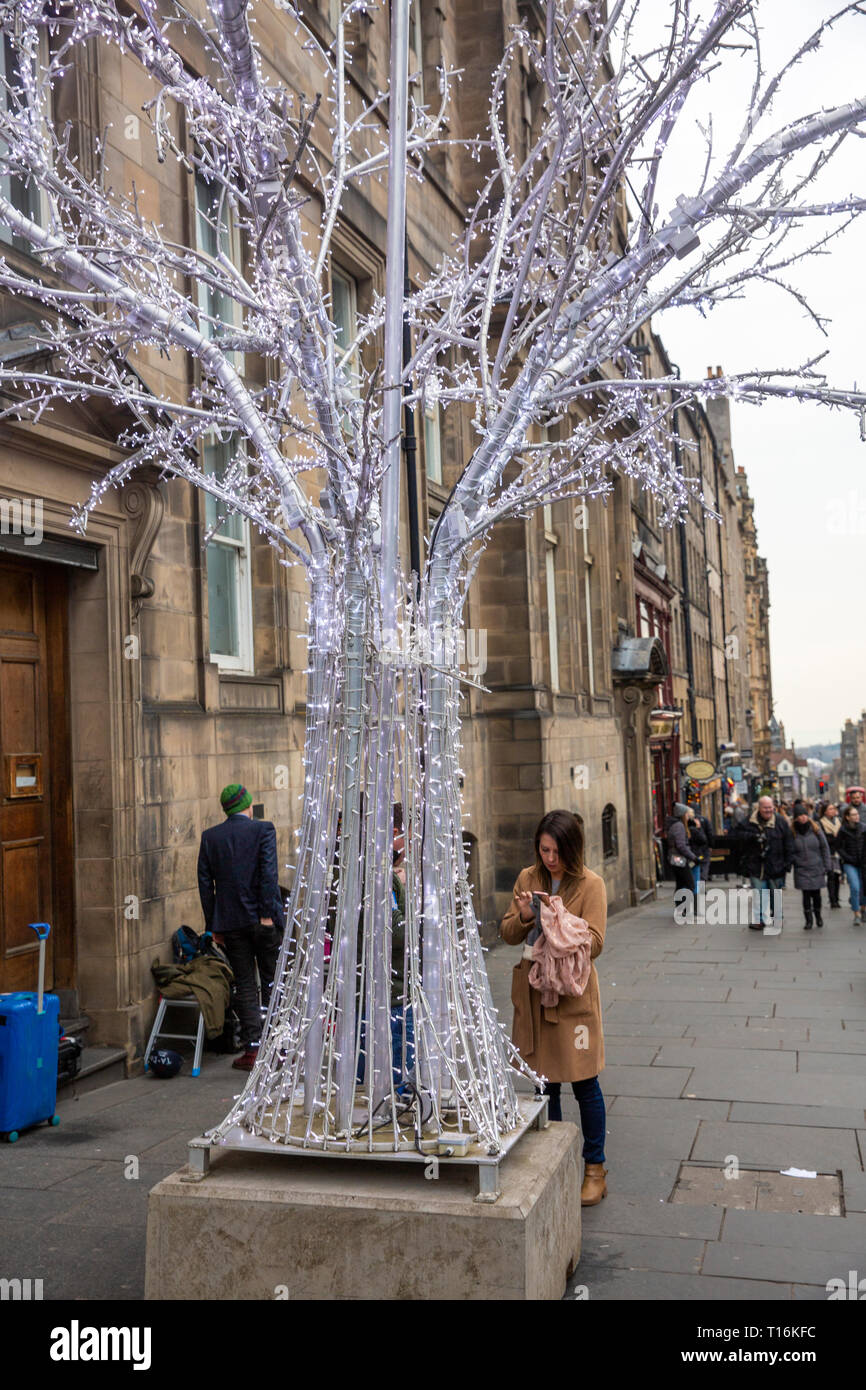 Edinburgh christmas tree hires stock photography and images Alamy