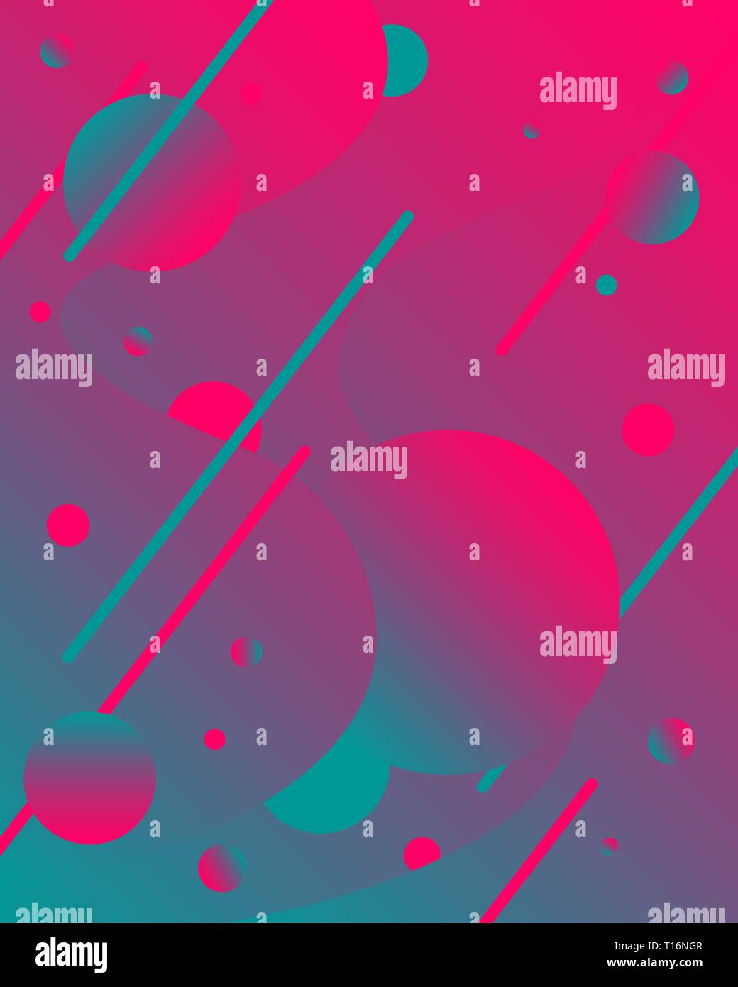 Futuristic design posters. Liquid color background. Fluid gradient shapes composition. Stock Vector