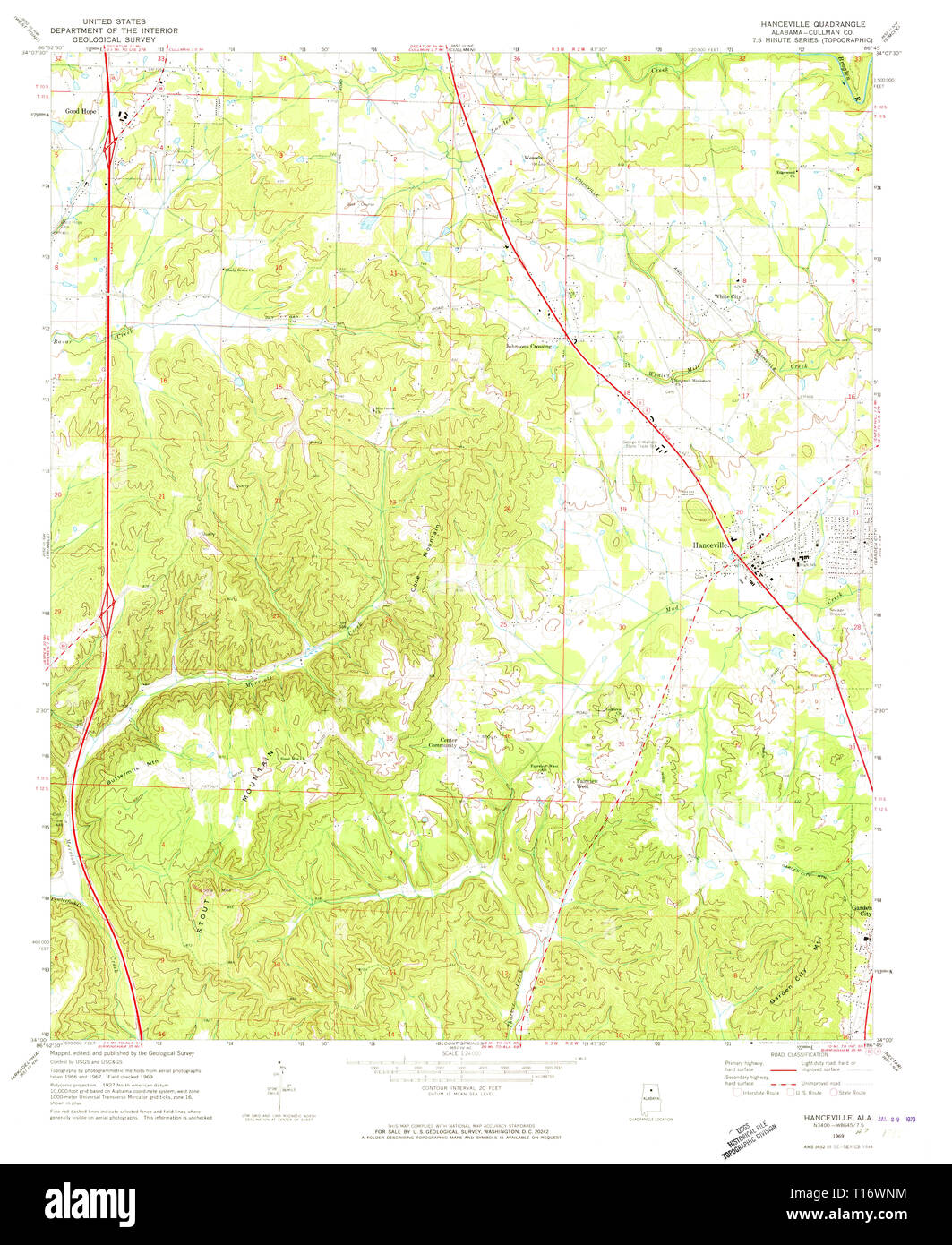 1969 Map Cut Out Stock Images Pictures Alamy