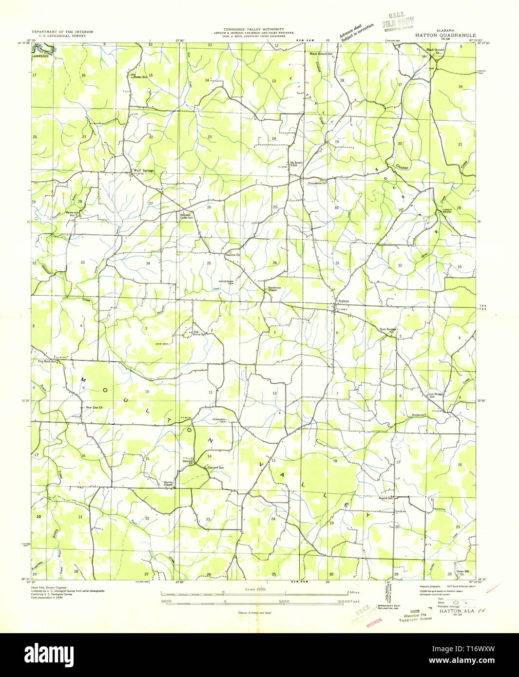 Map of hatton hires stock photography and images Alamy