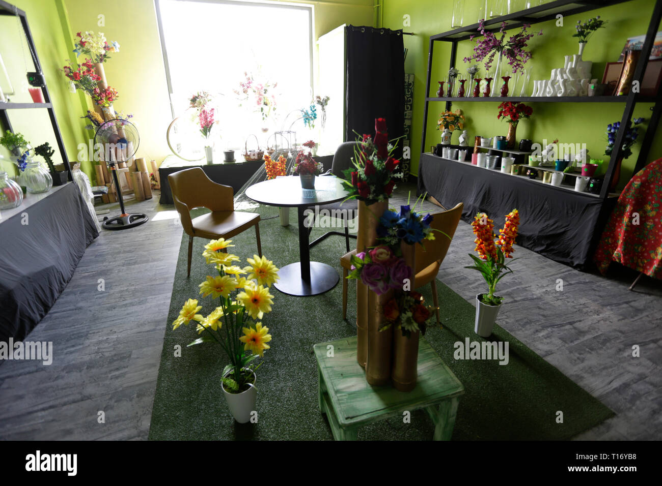 Owning a flower shop hires stock photography and images Alamy
