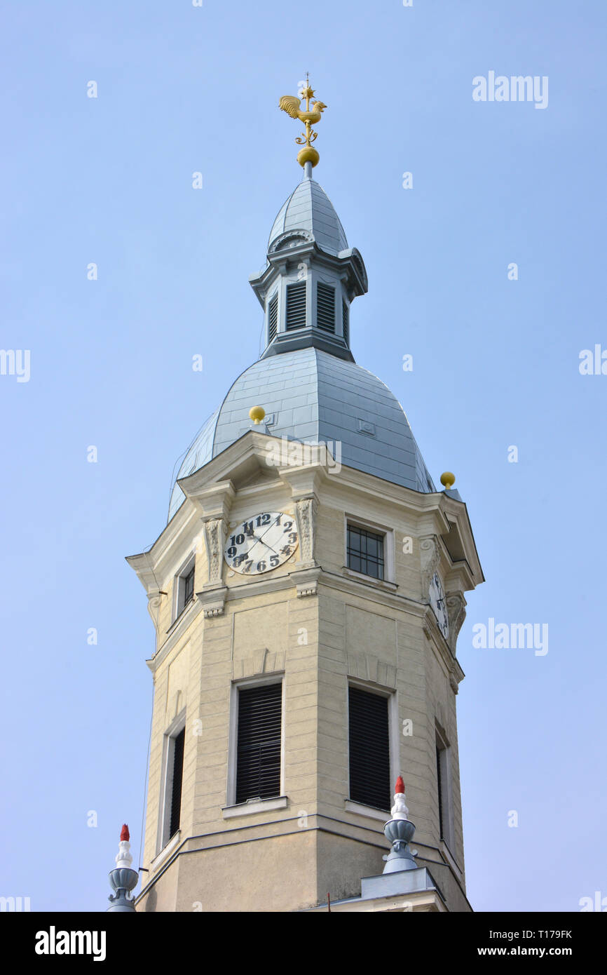 Calvin Square Reformed Church, Hajdúböszörmény, Hajdú-Bihar county, Hungary, Magyarország, Europe Stock Photo