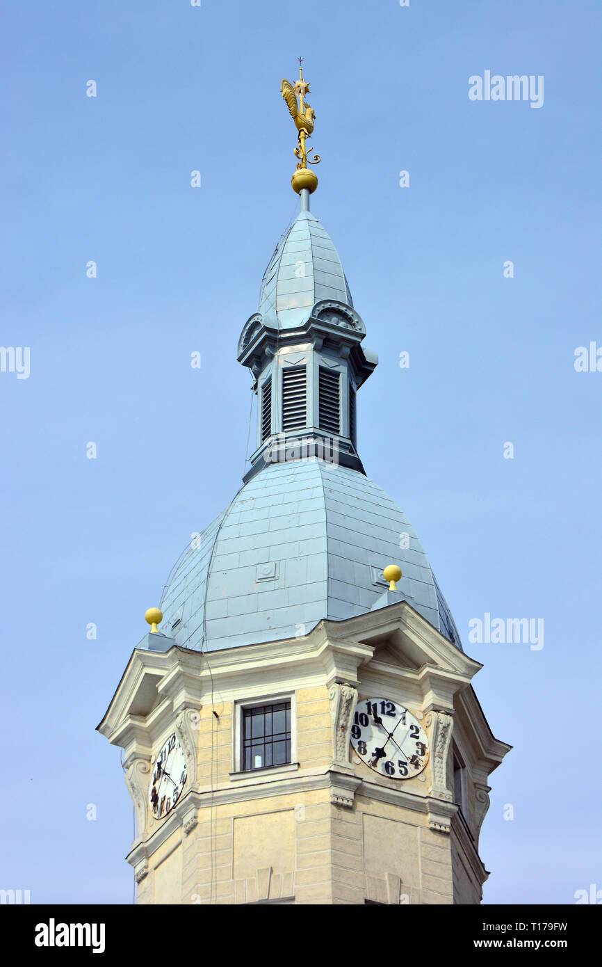 Calvin Square Reformed Church, Hajdúböszörmény, Hajdú-Bihar county, Hungary, Magyarország, Europe Stock Photo