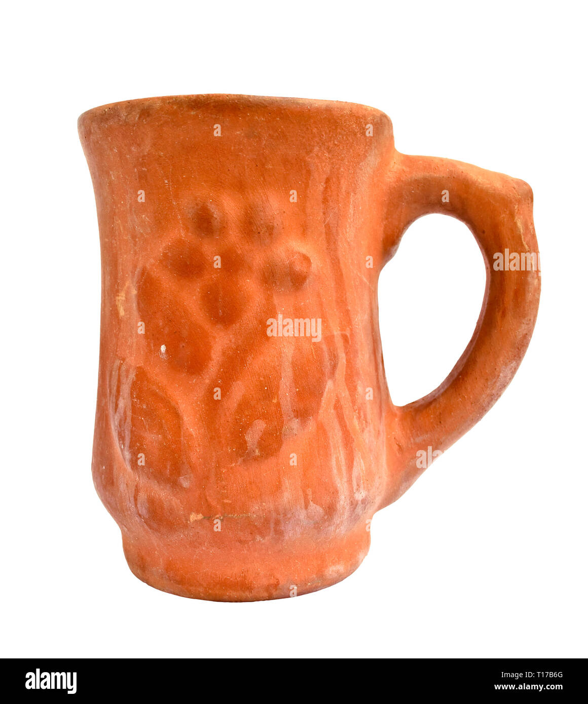 Isolated old clay water Jug Stock Photo Alamy