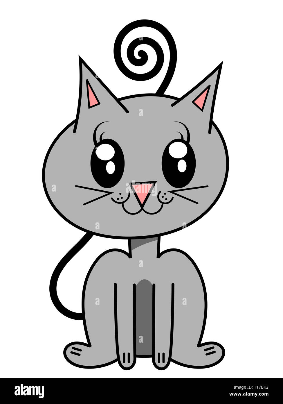 Kawaii kitten model