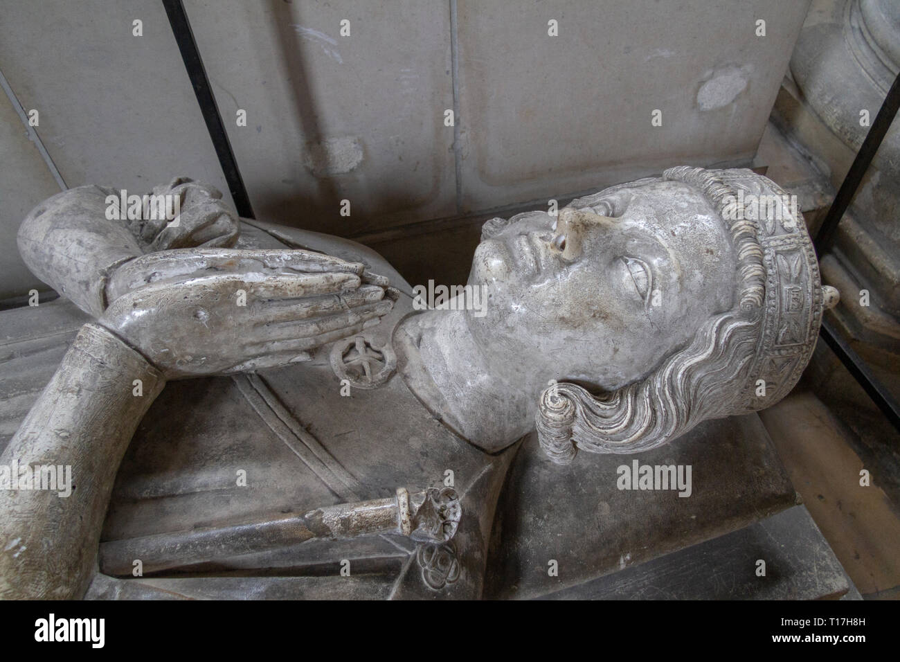 Tomb of Henri le Jeune or Count Mantel, (brother of Richard the Lionheart),  in the Cathedrale Notre Dame in Rouen, Seine-Maritime, France Stock Photo -  Alamy