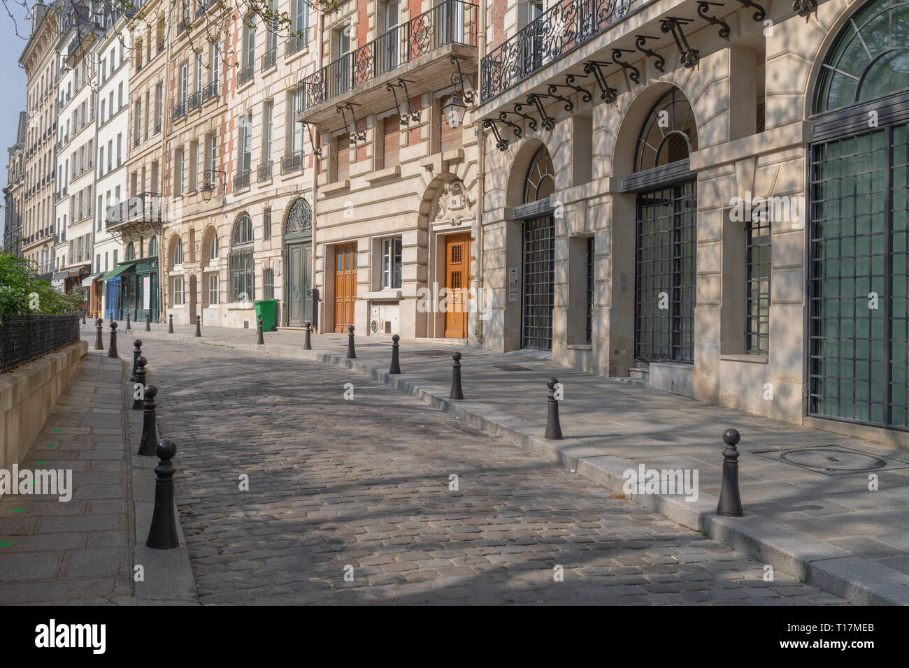 Place Dauphine in Paris Stock Photo