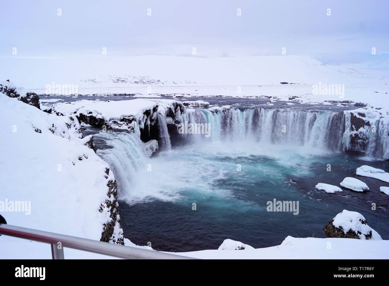 Godafoss, Waterfall, Iceland Stock Photo - Alamy