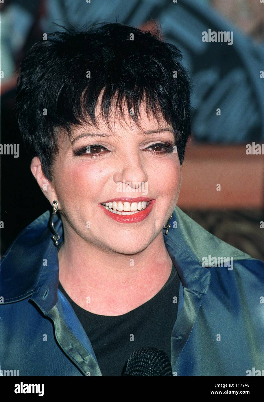 LOS ANGELES, CA. July 22, 1997: Actress/singer Liza Minnelli at Planet ...