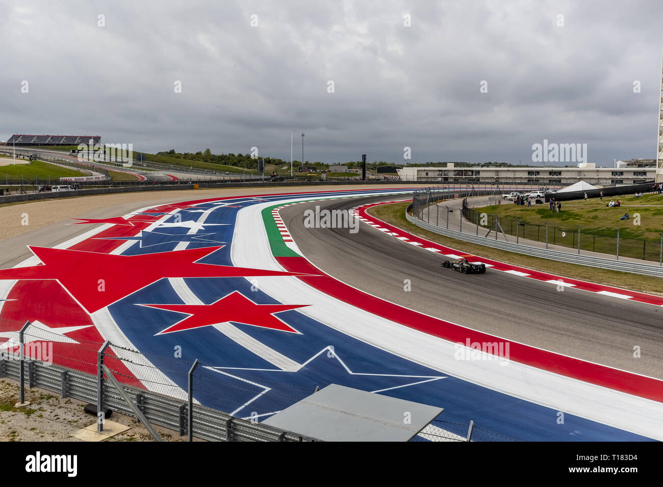 Austin, Texas, USA. 23rd Mar, 2019. MARCUS ERICSSON (R) (7) of Sweeden ...