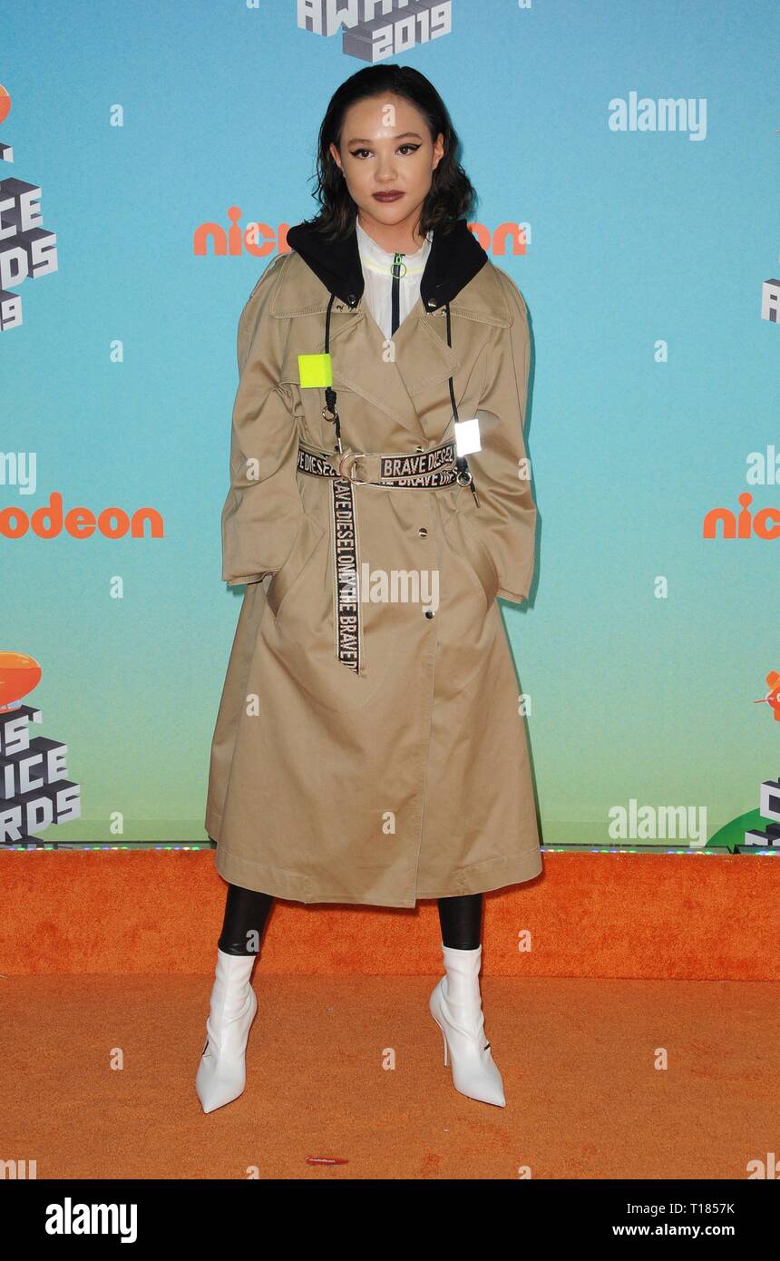 Los Angeles, CA, USA. 23rd Mar, 2019. Breanna Yde at arrivals for