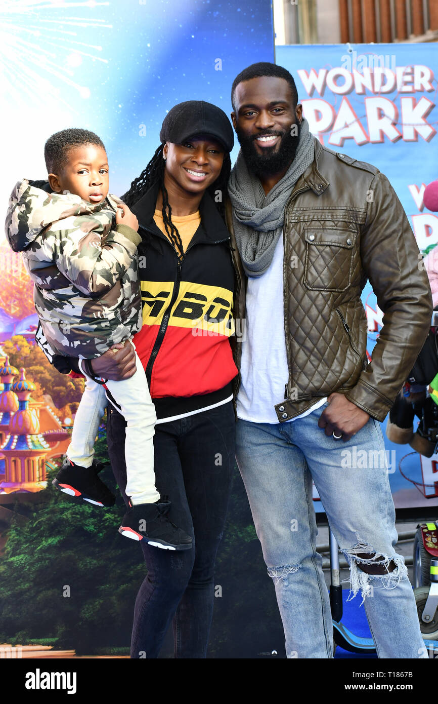 London, UK. 24th Mar 2019.  Gabriel Sey attend WONDER PARK Gala Screening at Vue, Leicester Square, London on 24 March 2019, London, UK. Credit: Credit: Picture Capital/Alamy Live News Stock Photo