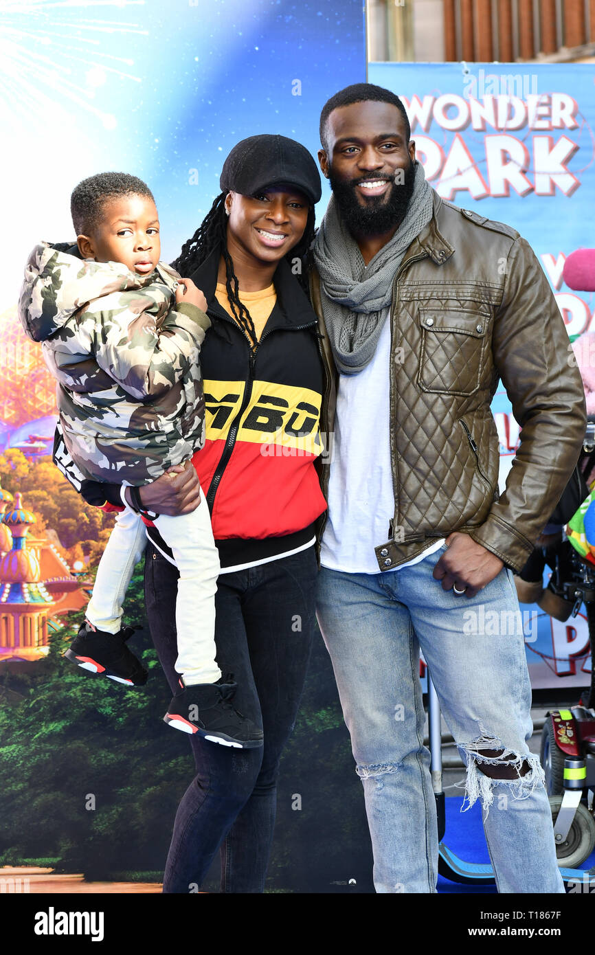 London, UK. 24th Mar 2019.  Gabriel Sey attend WONDER PARK Gala Screening at Vue, Leicester Square, London on 24 March 2019, London, UK. Credit: Credit: Picture Capital/Alamy Live News Stock Photo