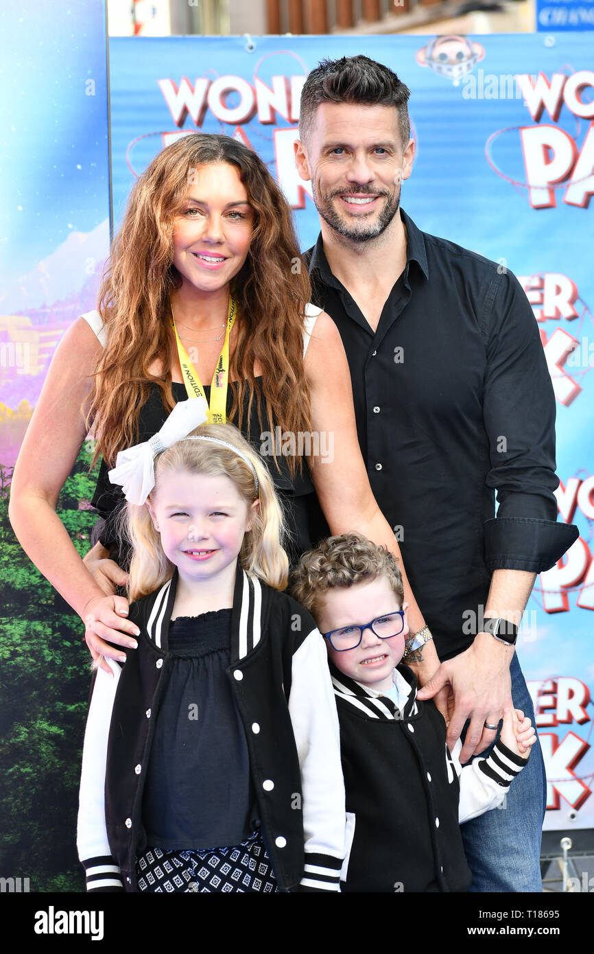 London, UK. 24th Mar 2019.  Michelle Heaton attend WONDER PARK Gala Screening at Vue, Leicester Square, London on 24 March 2019, London, UK. Credit: Credit: Picture Capital/Alamy Live News Stock Photo