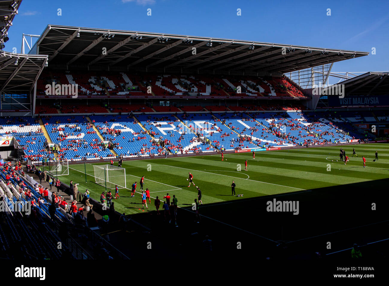 Empty Cardiff City Stadium - Ninian Stand, 14/01/13 Cardiff…