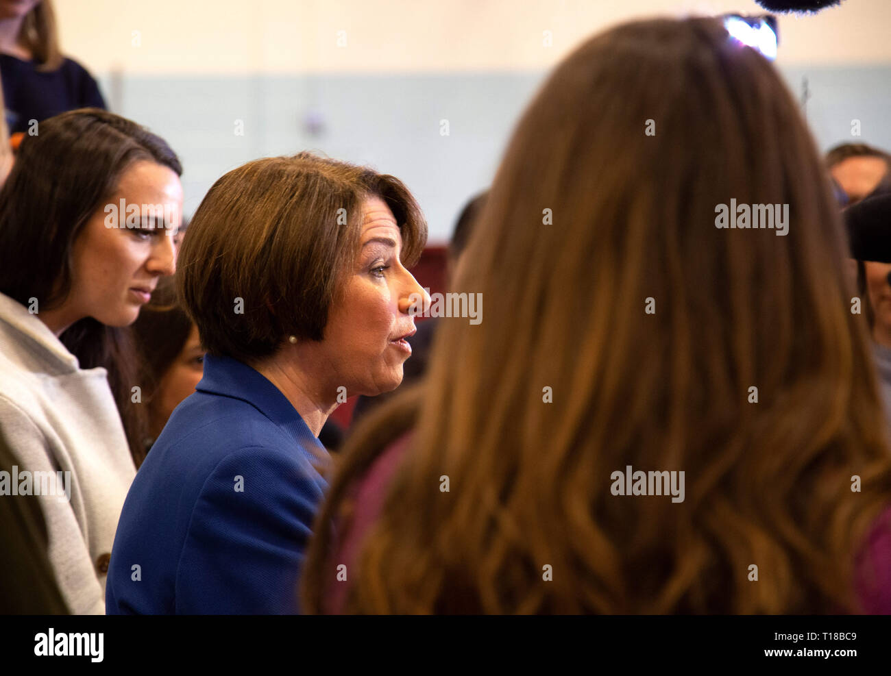 Rye, New Hampshire, USA. 23rd Mar, 2019. Rye New Hampshire Democrats