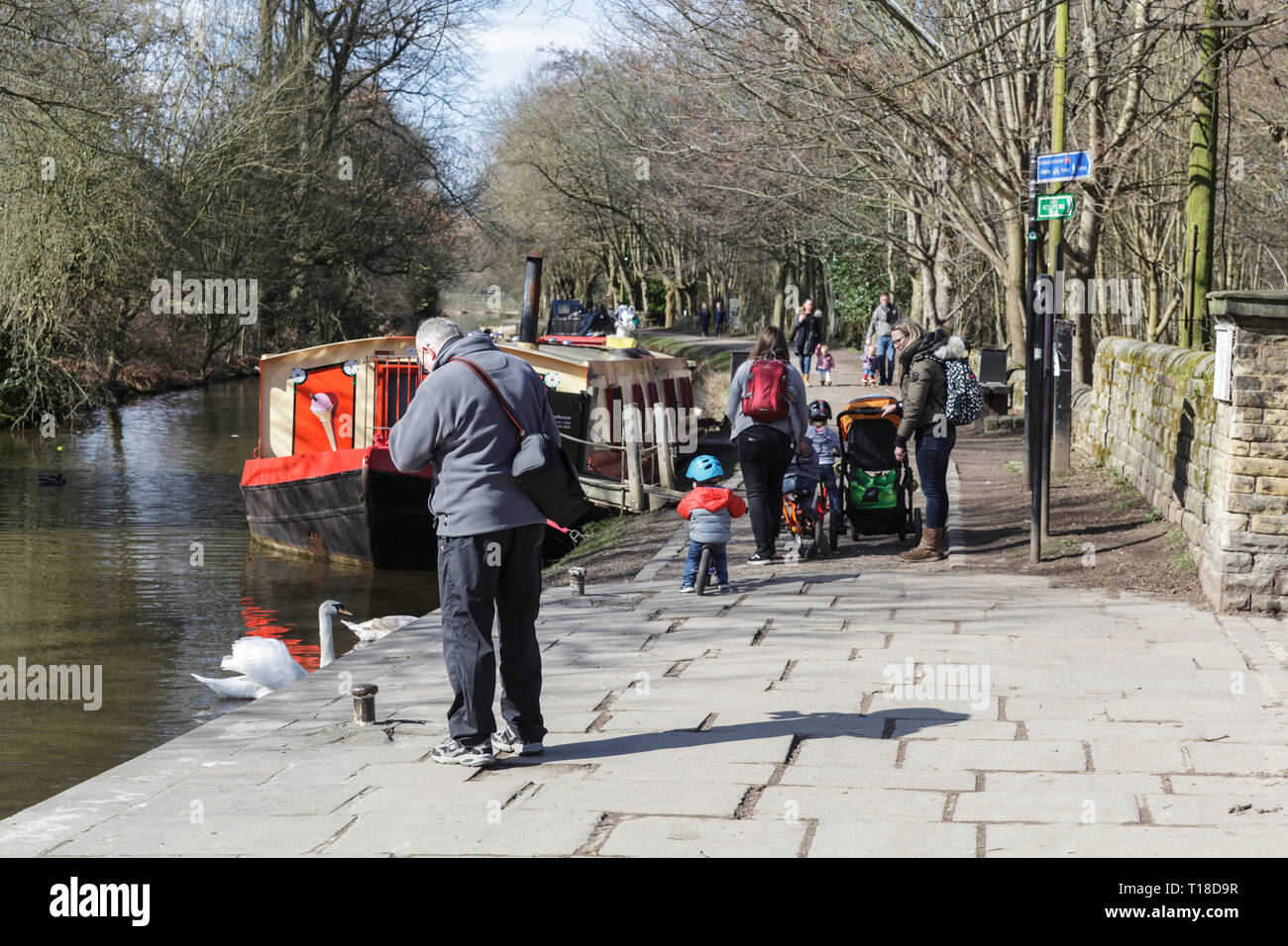 Salts Mill (sometimes spelt Salt's Mill) is a former textile mill, now an art gallery, shopping
