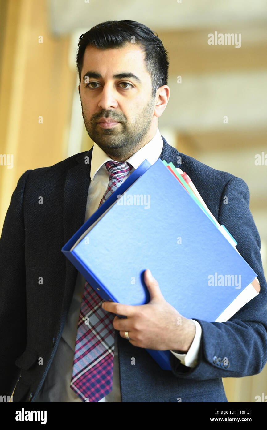 Finance Secretary of Scotland Derek MacKay delivers the budget at ...
