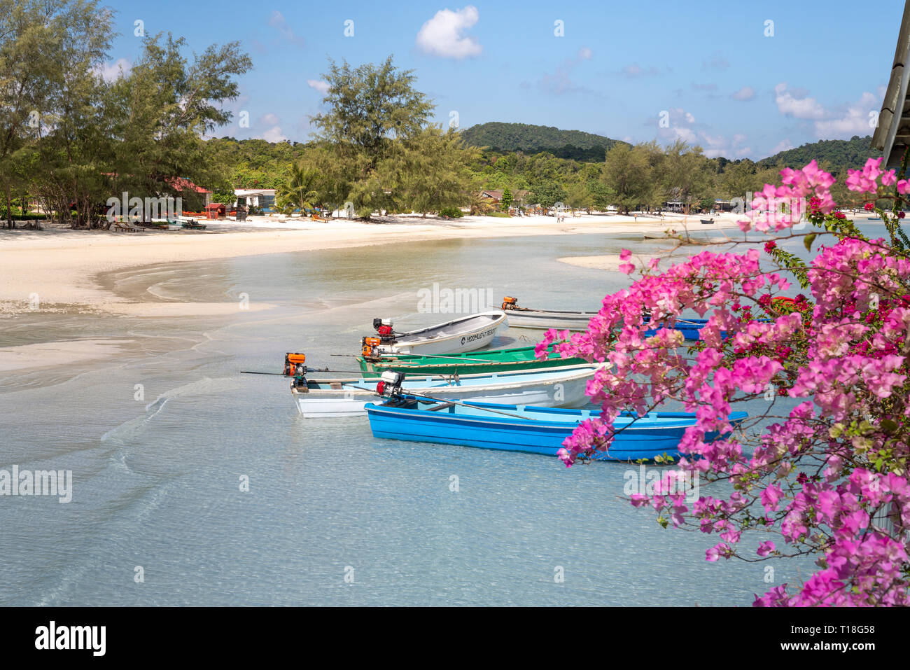 island Koh Rong Samloem, Sihanoukville, Cambodia March 10, 2019 The