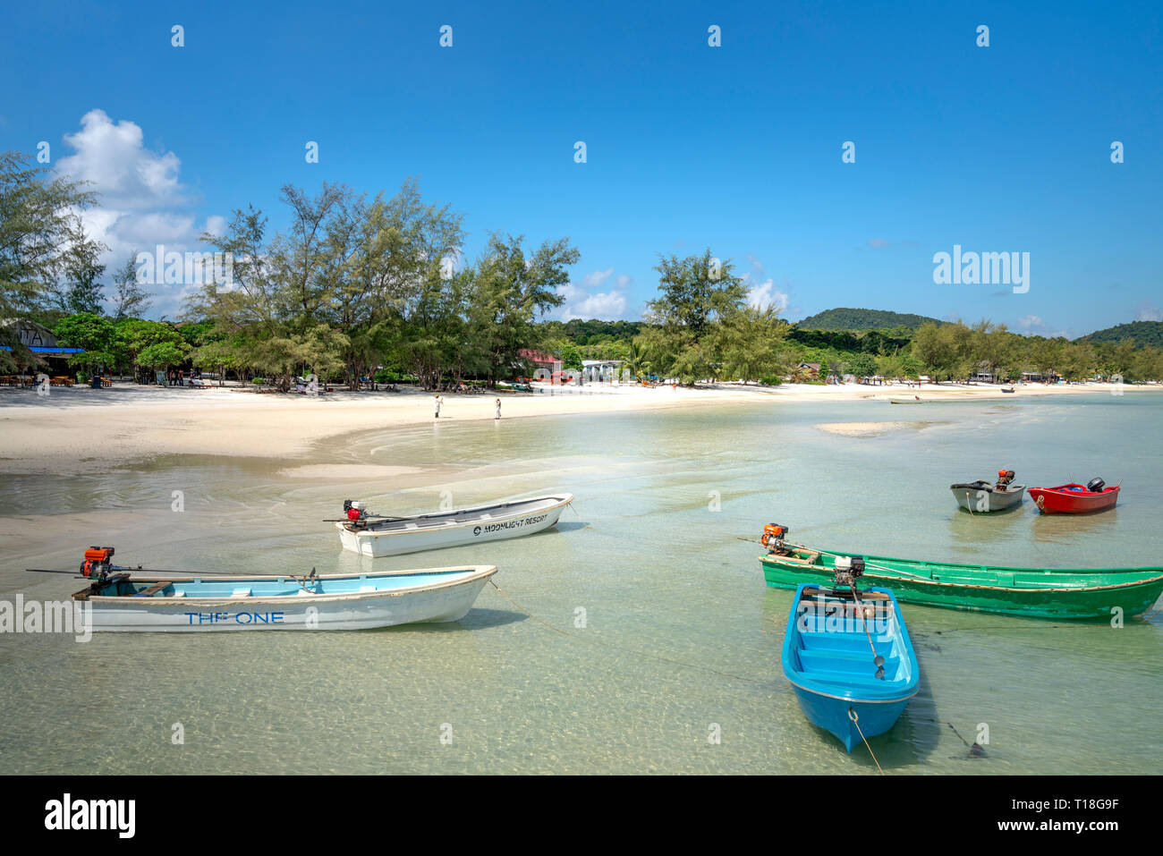 island Koh Rong Samloem, Sihanoukville, Cambodia March 10, 2019 The