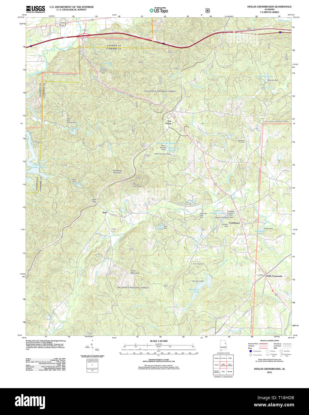 Map of hollis hires stock photography and images Alamy