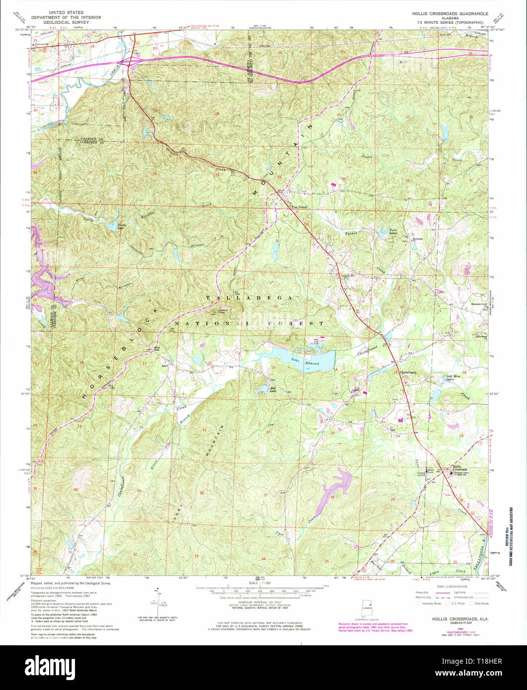 Hollis map hires stock photography and images Alamy