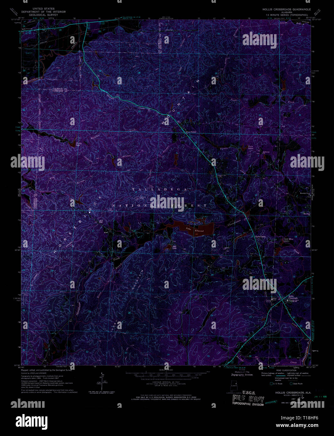 Map of hollis hires stock photography and images Alamy