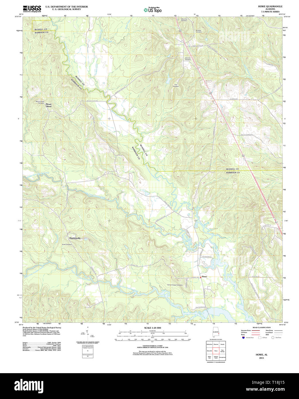 Howe Map High Resolution Stock Photography and Images - Alamy