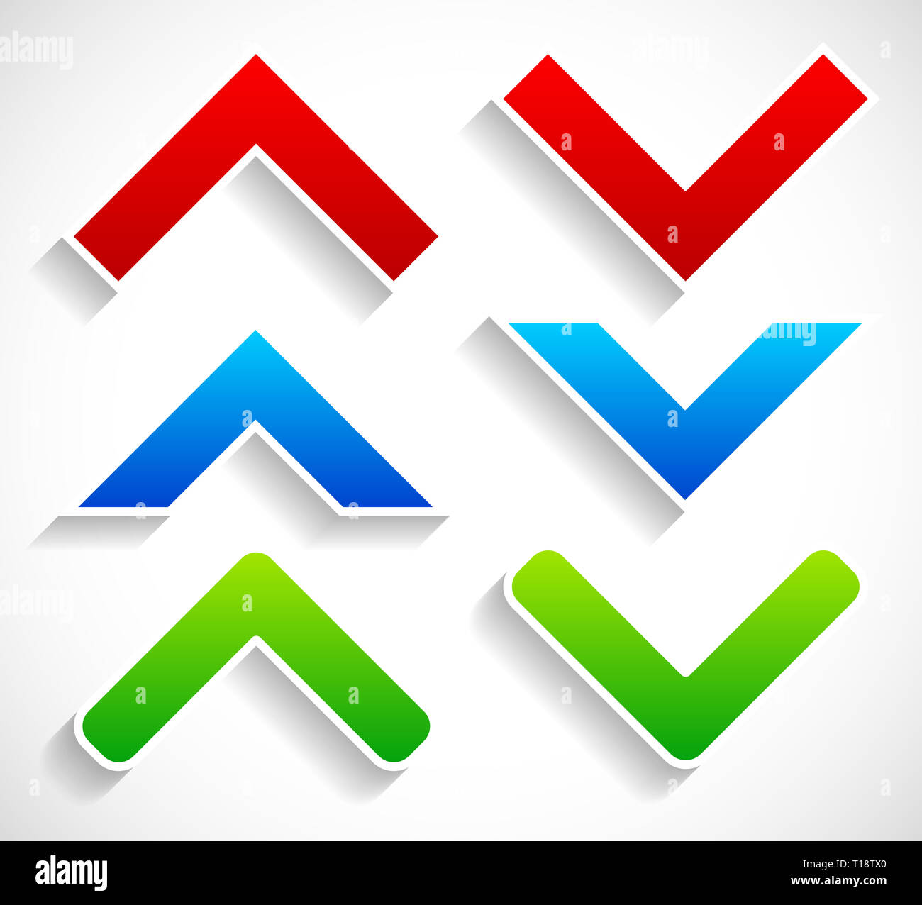 Updown arrow hi-res stock photography and images - Alamy