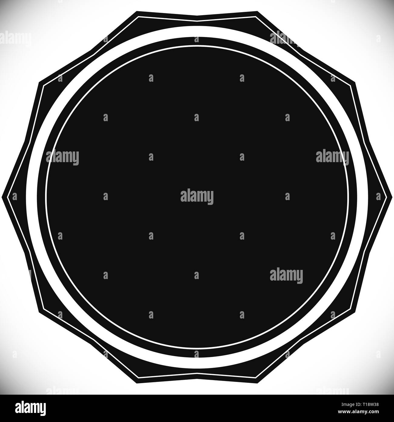 Blank empty stamp, seal or badge template Stock Photo - Alamy With Blank Seal Template