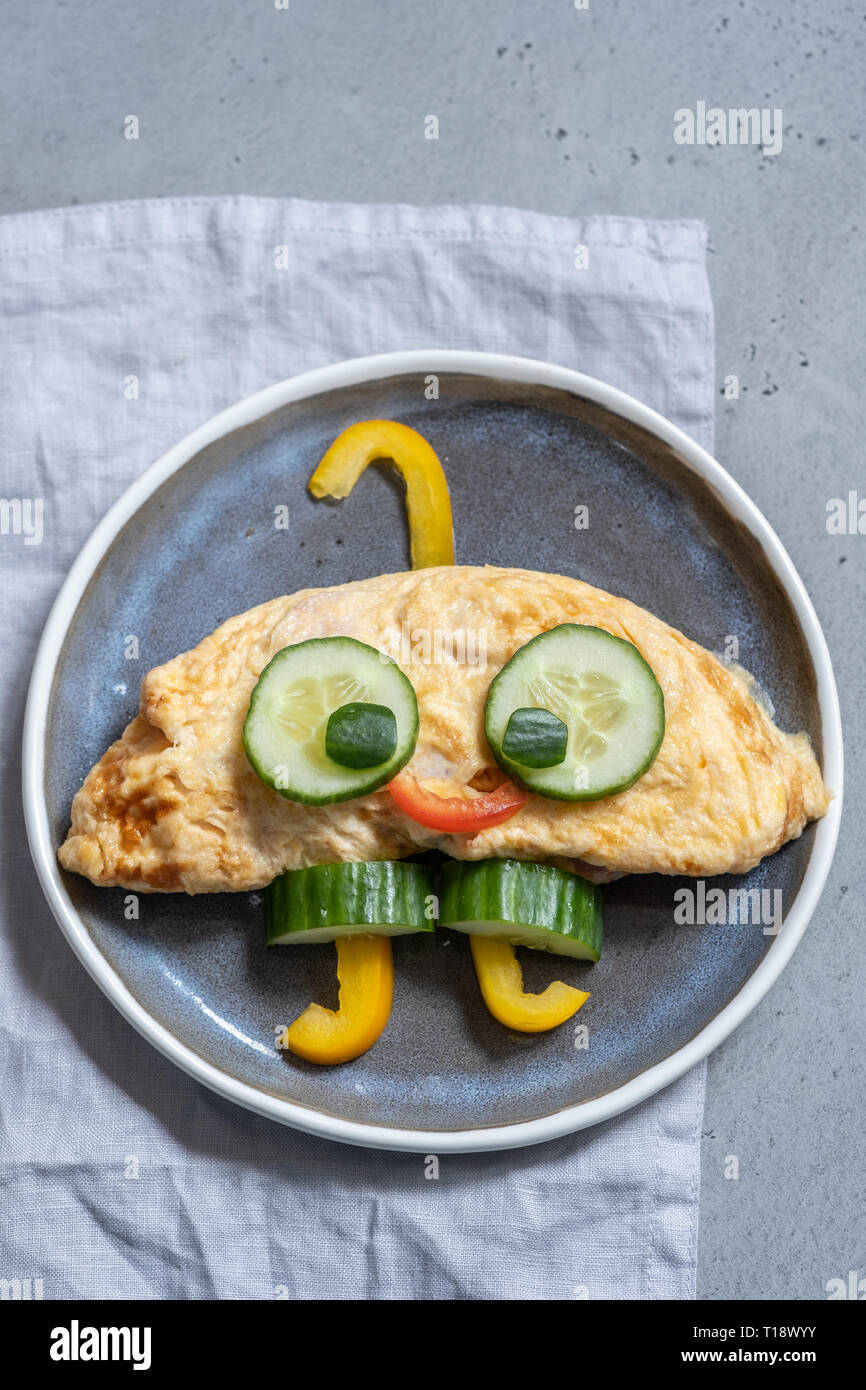 Breakfast for kids Stock Photo - Alamy
