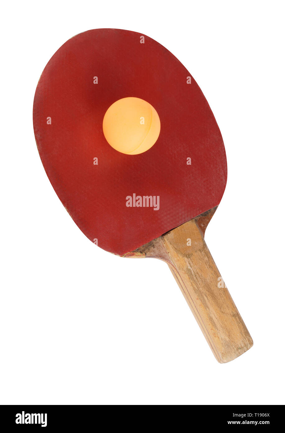 table tennis bat isolated Stock Photo Alamy