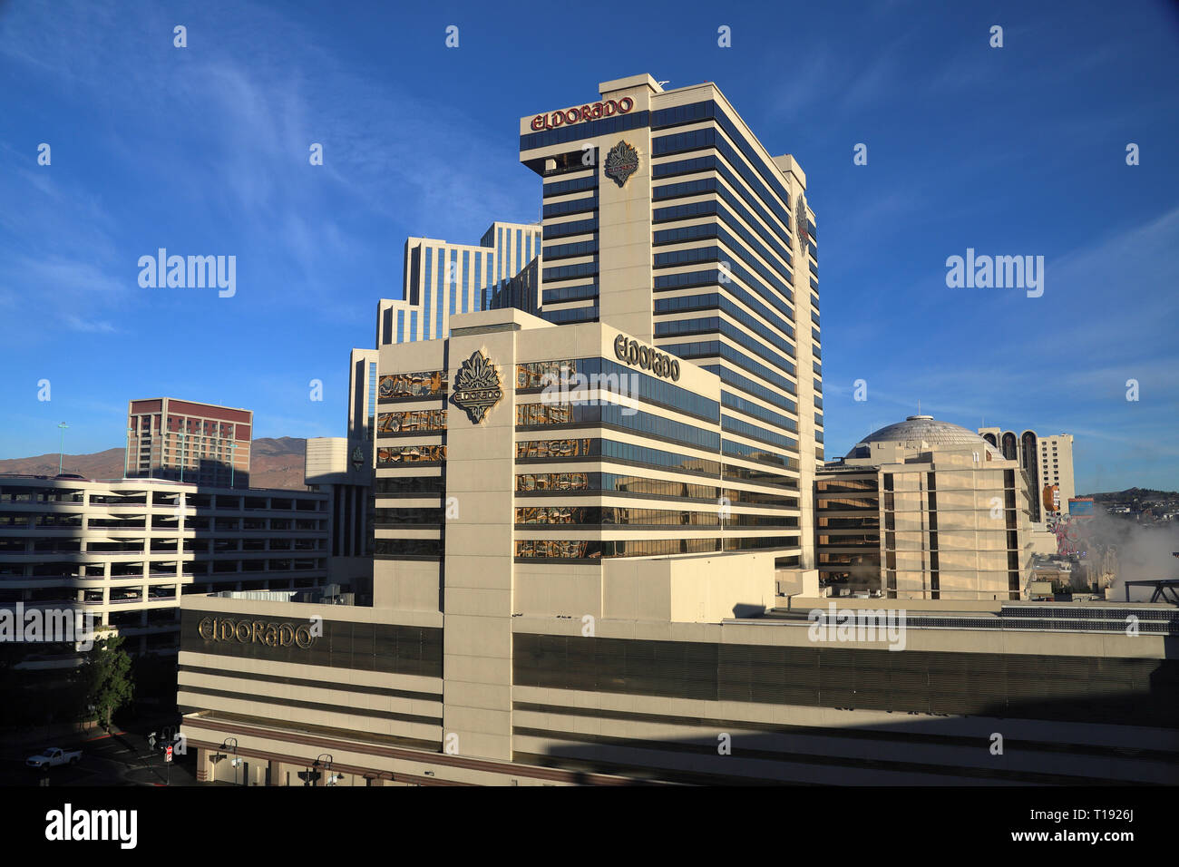 Reno, NV / USA - October 5, 2018: El Dorado Hotel Resort & Casino Stock