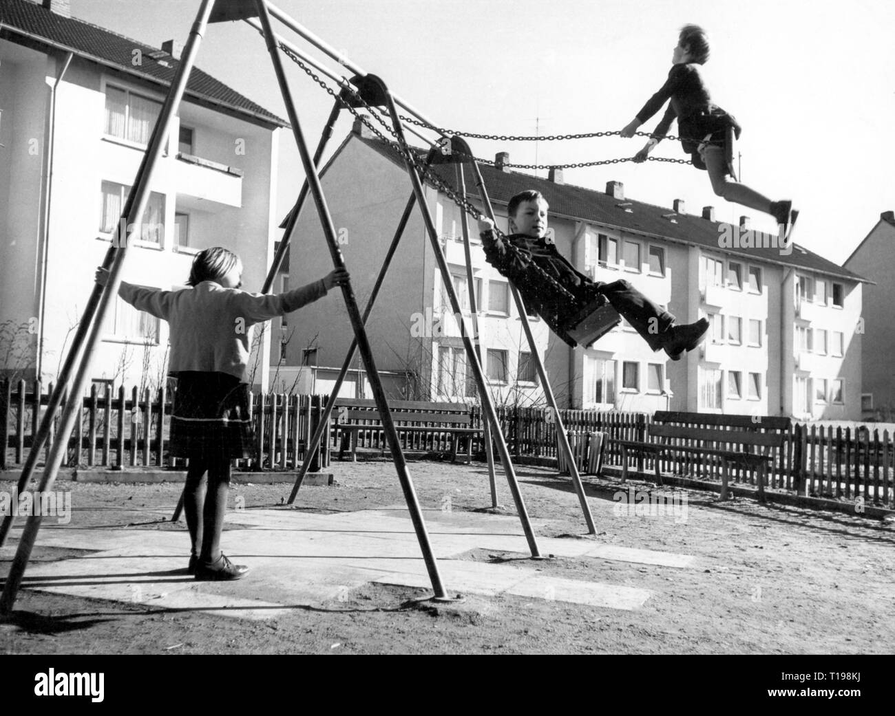 Children playground 1960s hires stock photography and images Alamy
